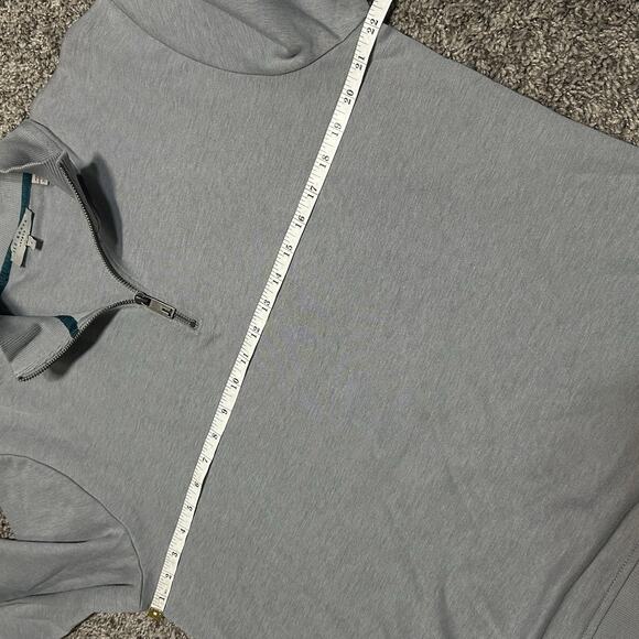 Ted Baker London 1/4 Zip Pullover Mens Size L Preppy Academia Old Money Sweater - Picture 5 of 7